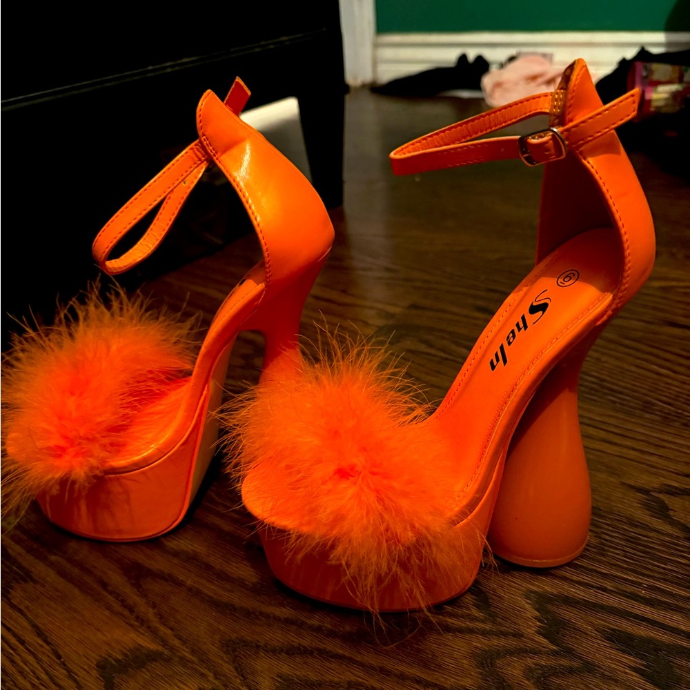 Feather Platform heels